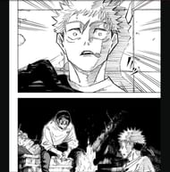 Yuta revived Itadori in chapter 143 (Image via Gege Akutami/Shueisha)